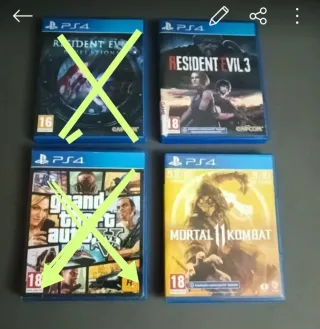 Juegos PS4.