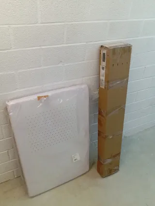 Minicuna blanca lacada