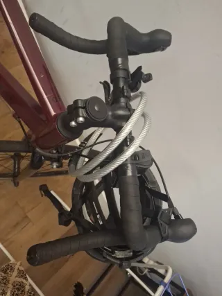 Bicicleta Decathlon XS color borgoña Con garantía