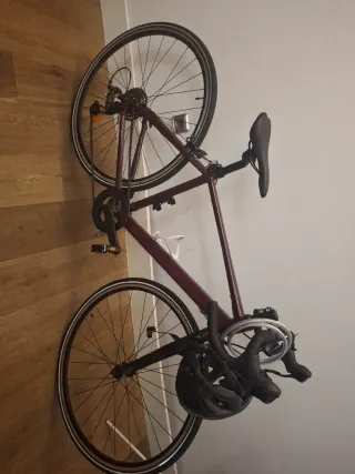 Bicicleta Decathlon XS color borgoña Con garantía