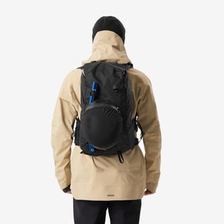 Mochila esquí de travesía 25L, Wilder negro