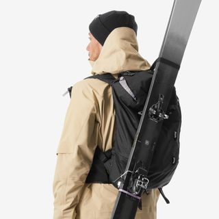 Mochila esquí de travesía 25L, Wilder negro