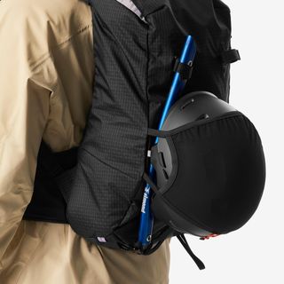 Mochila esquí de travesía 25L, Wilder negro