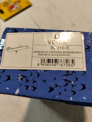 Monomando Ducha Hagar B0010-E Cromado con Flexo 150 cm