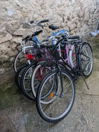 Lote de 5 bicicletas