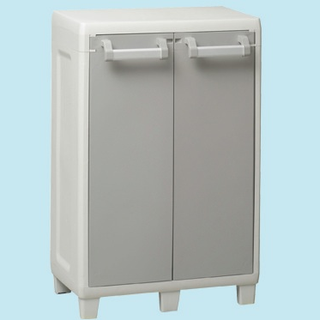 Armario bajo Toomax Urban resina reciclable 65×38×100 cm