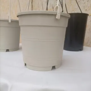 Set 5 Vasi Basket Bianco Nero