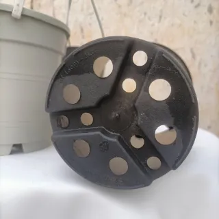 Set 5 Vasi Basket Bianco Nero