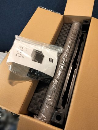 Pouf Diva SHAF grafito con cojín 56x56x39 cm