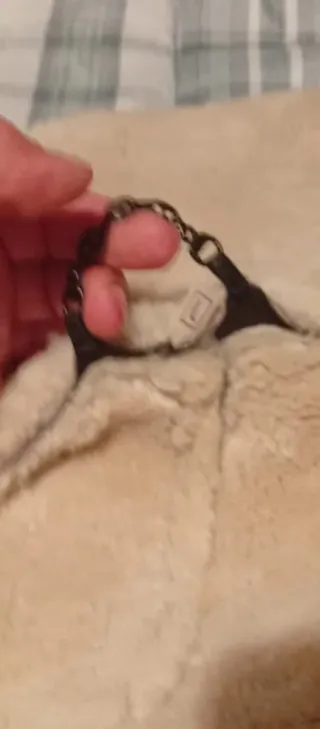 Cazadora de cuero de carnero marrón