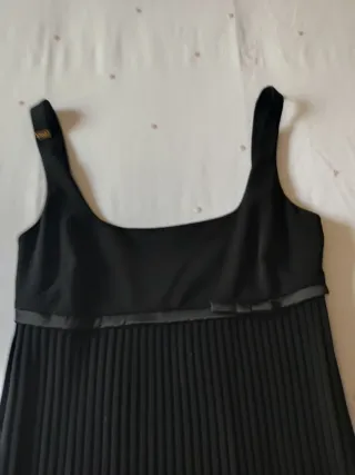 Vestido negro fiesta elegante