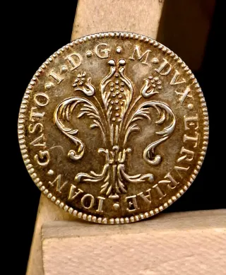 Réplica Plata 1 Florín de Juan Gastón Medici