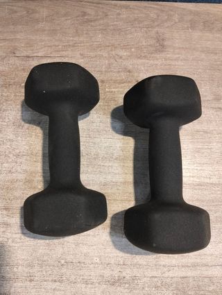 SONGMICS Juego 2 Mancuernas 5KG