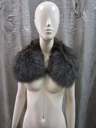 Stola scialle in vera pelle