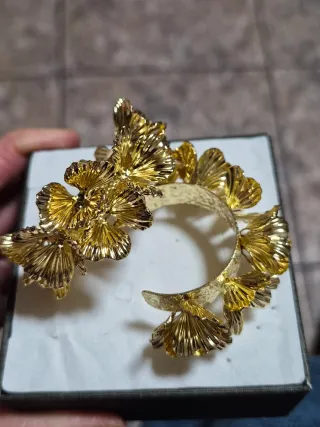 Pendientes Zara Flor Dorados