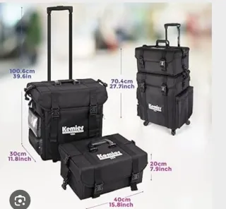 Maletín Profesional Kemier Negro Usado