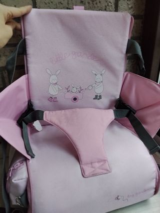 Trona portátil Little Garden conejitos