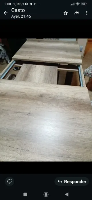 Mesa comedor y 6 sillas