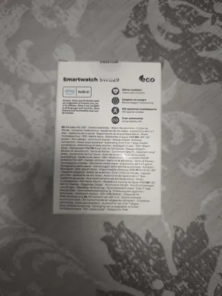 Smartwatch Prixton SWB29 Negro Alexa