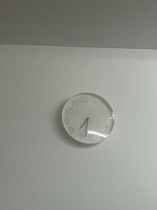 Reloj de pared redondo