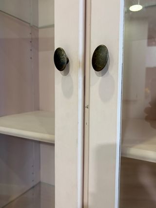 Vitrina Ikea Lejas Cristal Rosa