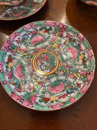 Set de Tazas de Porcelana