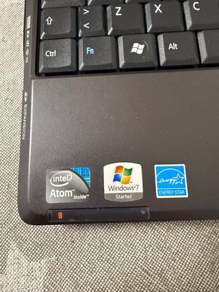 Portátil Acer Aspire One Negro/Gris