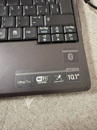 Portátil Acer Aspire One Negro/Gris