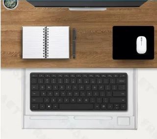 Vassoio estraibile per tastiera sotto scrivania