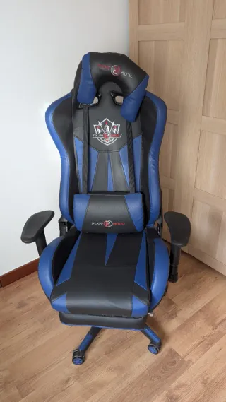 Silla Gamer PLAYSEAT Azul y Negra