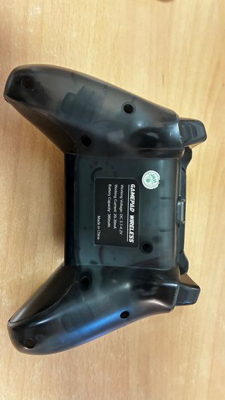 Mando Gamepad Inalámbrico Negro