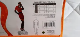 Disfraz Heroína Talla Única