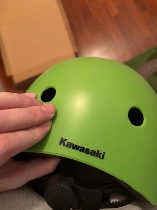 Casco Kawasaki Verde