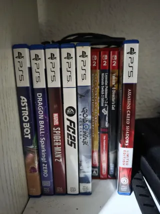 Nintendo Switch 2 y PS5 Slim + Juegos