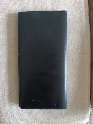 Cartera Larga Montblanc Piel Negra