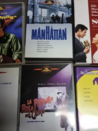 Lote DVDs Woody Allen