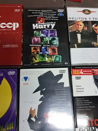 Lote DVDs Woody Allen
