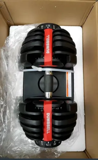 MANCUERNAS AJUSTABLES 24KG: ¡TU GYM EN 1 SOLO EQUI