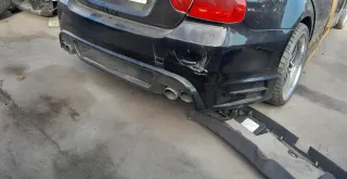 Tramo final y paragolpes trasero