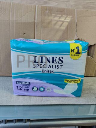 Absorbentes para fugar urinarias pack 12 - Lines