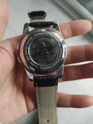 Reloj PATERSON Hombre Negro/Plata