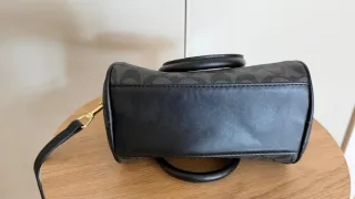 Bolso Coach Negro/Gris