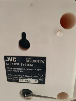 Equipo de música JVC