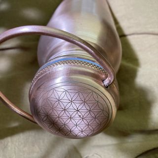 Botella Cobre Chakras Indiaveda 900ml