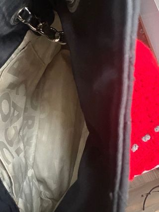 Bolso Purificación Garcia negro cadena