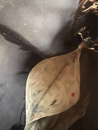 Bolso Purificación Garcia negro cadena