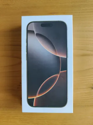 iPhone 16 Pro 256GB Titanio Desierto NUEVO