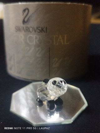 Figura Oso Panda Cristal Swarovski