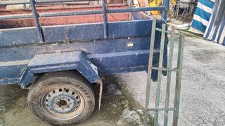 Remolque Carro con Documentación, 2 metros largo,