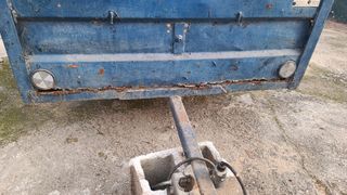 Remolque Carro con Documentación, 2 metros largo,